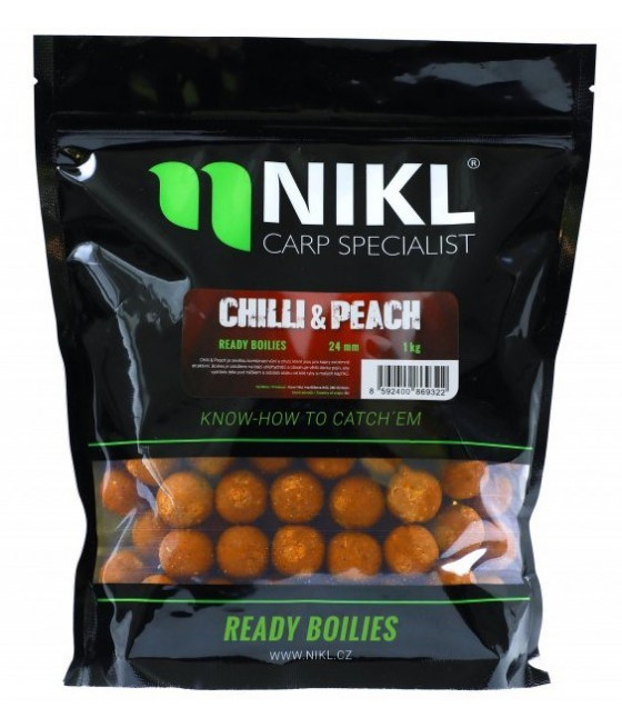 Boilies NIKL Chilli&Peach