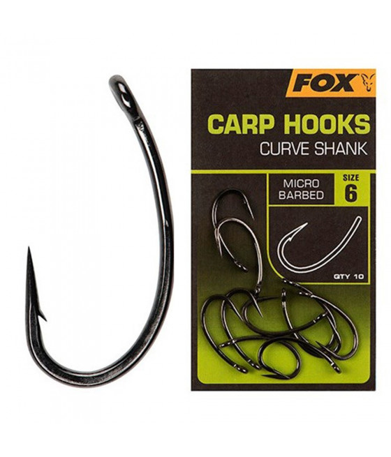 Háčiky FOX Carp Hooks Curve...
