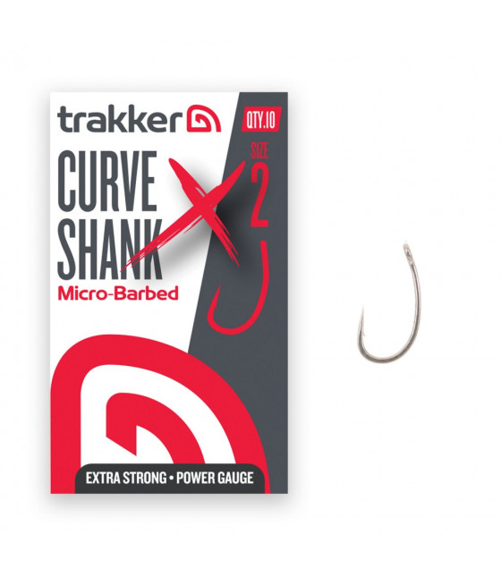 Háčiky TRAKKER Curve Shank...