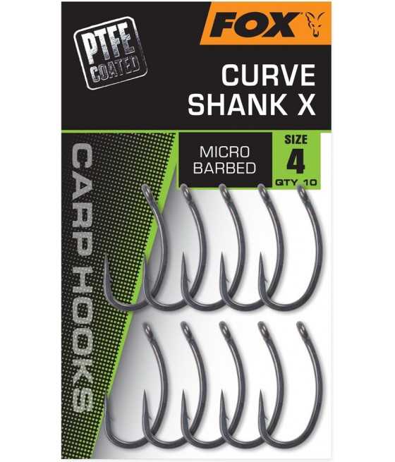 Háčiky FOX Curve Shank X 10ks