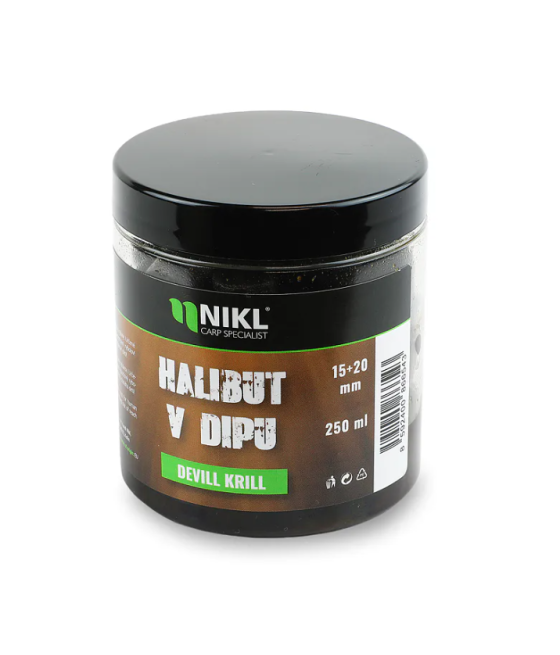 Pelety NIKL Black Halibut v...